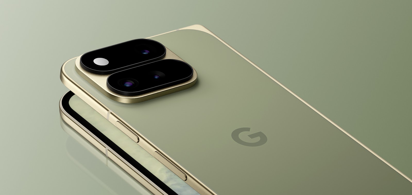 Google 官方文章中的 Pixel 摺疊手機示意圖片