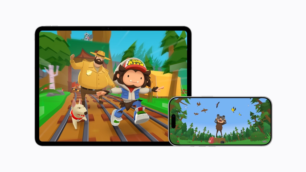 Apple 公布的 Sneaky Sasquatch iPad 與 iPhone 遊戲展示圖